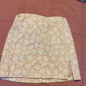 Floral Pink Skirt from Target. Size 6.